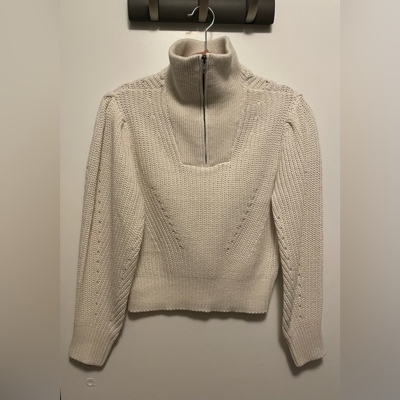 RETROD Cream Knit Sweater - Picture 4 of 4